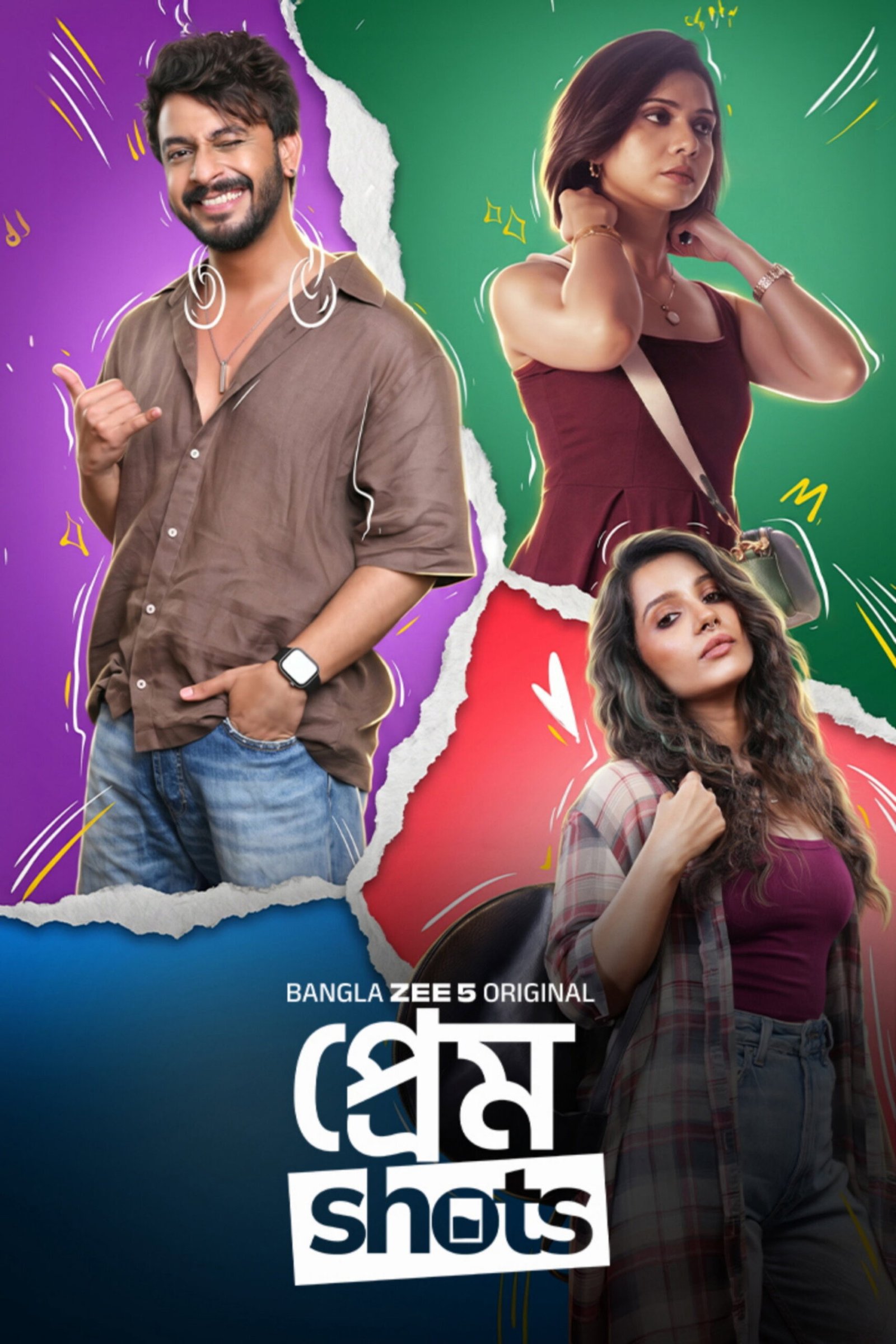 Prem Shots (2026) S01 Bengali Movie Download Watch Online ZEE5 WEB-DL