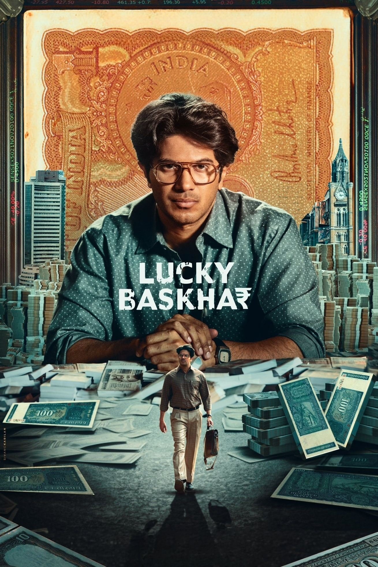 Lucky Baskhar (2024) Hindi Dubbed Movie Download Watch Online WEB-DL