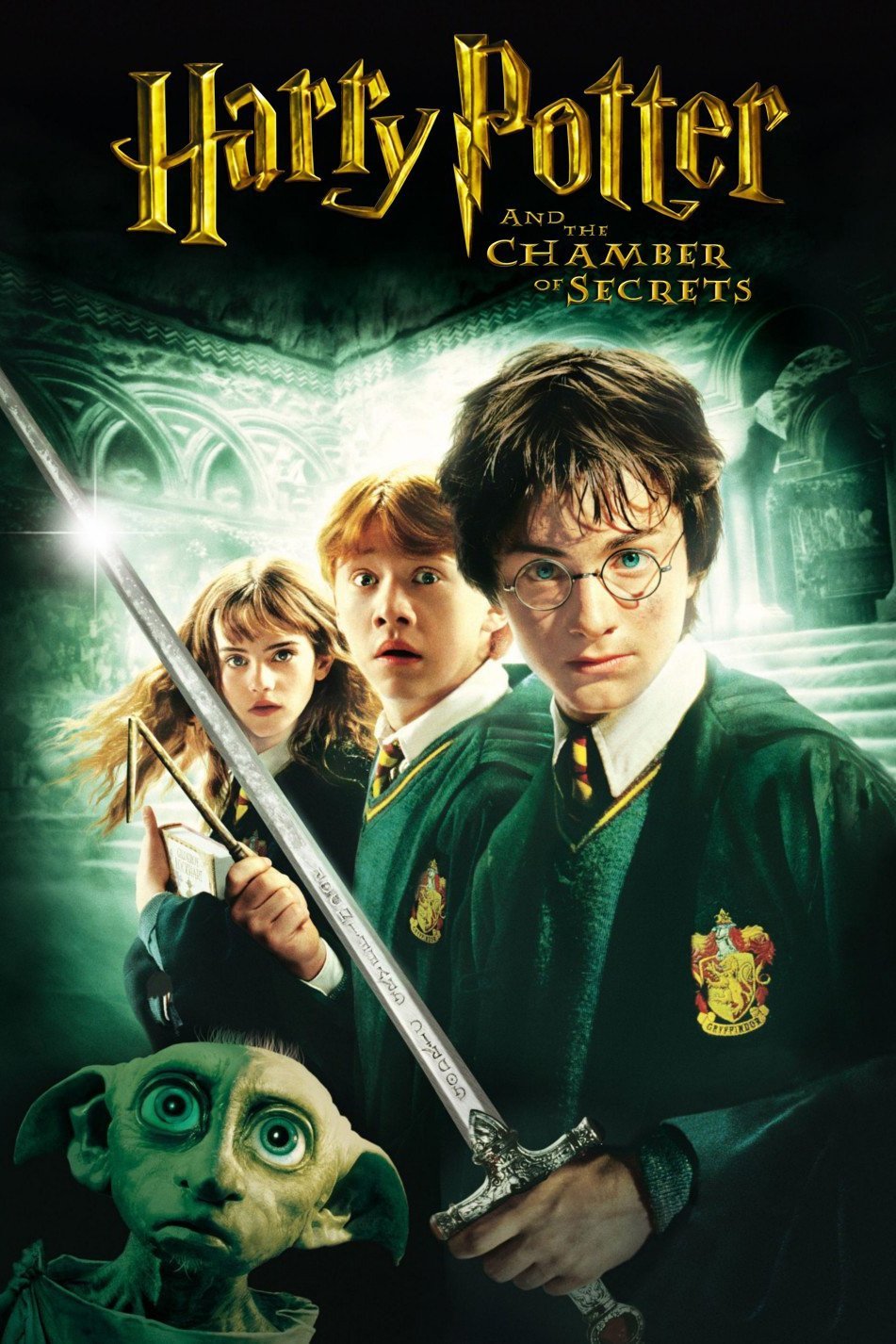 Harry Potter and the Chamber of Secrets (2002) [Hindi–English] Download Watch Online  WEB-DL